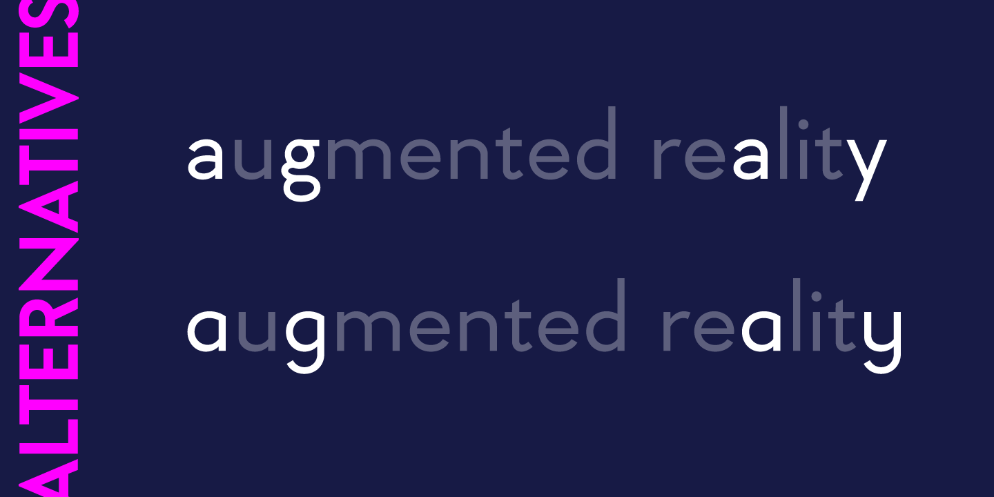 Przykład czcionki Geraldton Medium Italic